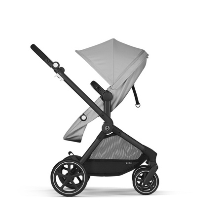 Cybex Eos Basic 2w1 Wózek Głęboko-Spacerowy Lava Grey + Kiddy Mufka do Wózka