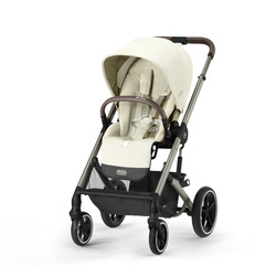 Cybex Cărucior Balios S Lux Seashell Beige 2023 Frame Taupe