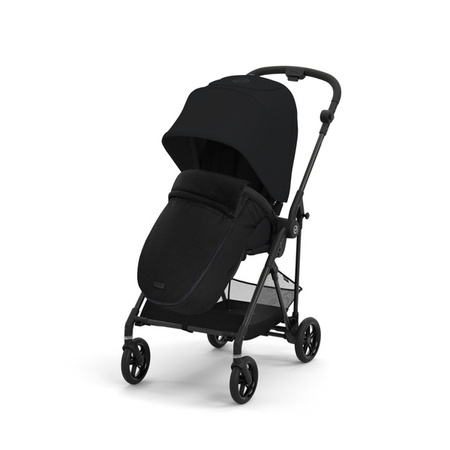Cybex Melio New Carbon Wózek Spacerowy rama Black Moon Black 